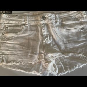 American Eagle White Shorts